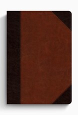 ESV Super Giant Print Bible  TruTone®, Brown/Cordovan, Portfolio Design