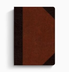 ESV Super Giant Print Bible  TruTone®, Brown/Cordovan, Portfolio Design