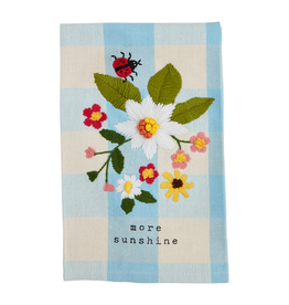 SUNSHINE EMBROIDERED TOWEL