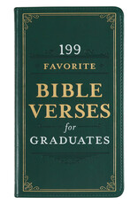 199 Favorite Bible Verses for Graduates Green Faux Leather Gift Book