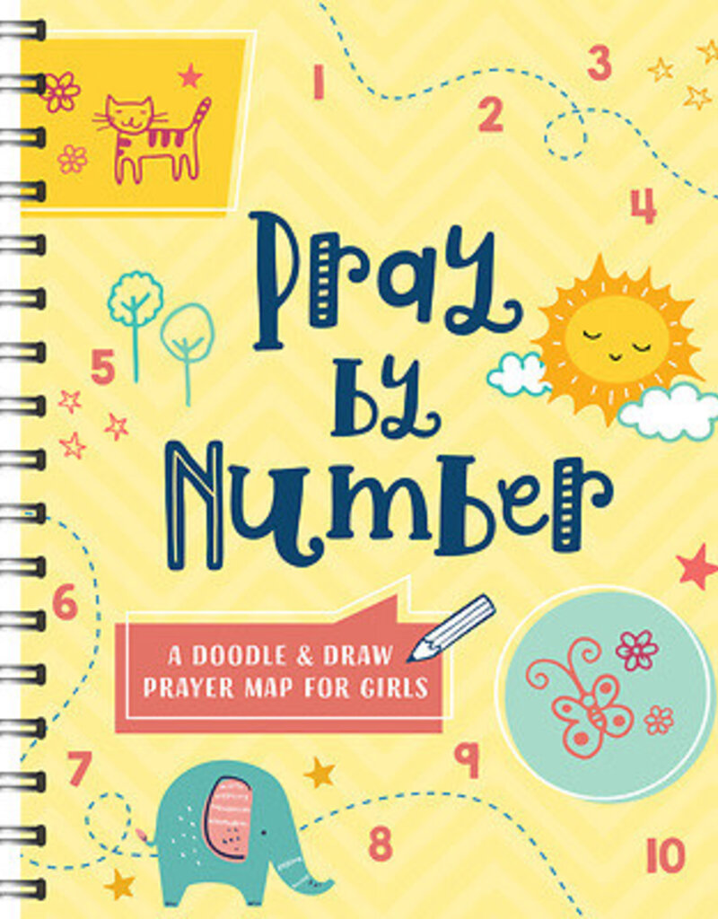 Pray by Number (Girls) A Doodle and Draw Prayer Map for Girls
