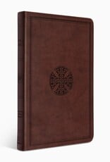 VALUE THINLINE BIBLE, TruTone-Brown, Mosaic Cross