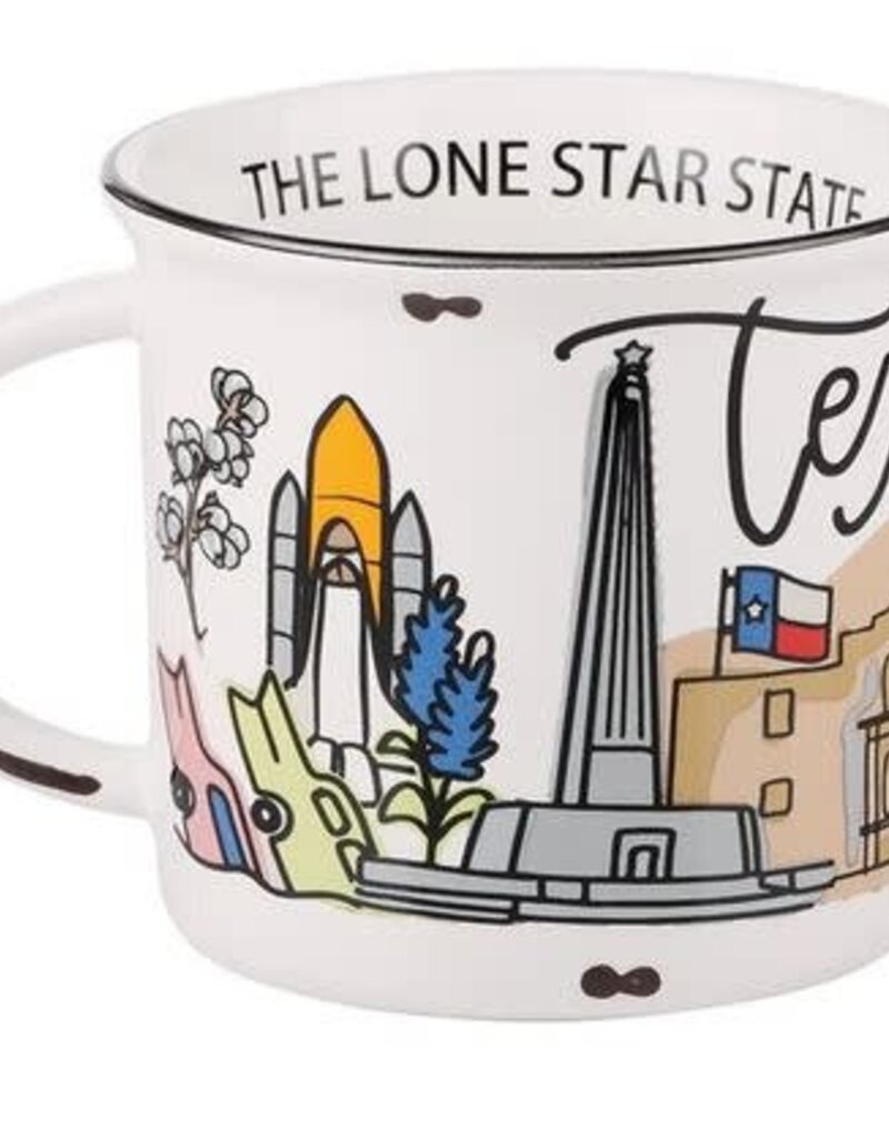 State of Texas Campfire Mug