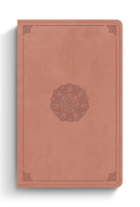 ESV Thinline Bible  TruTone, Blush Rose, Emblem Design