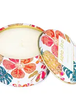 Aloha 'aina - Hibiscus Passion Gold Tin Candle