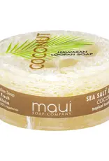 Coconut Sea Salt & Kukui Exfoliating Loofah Soap