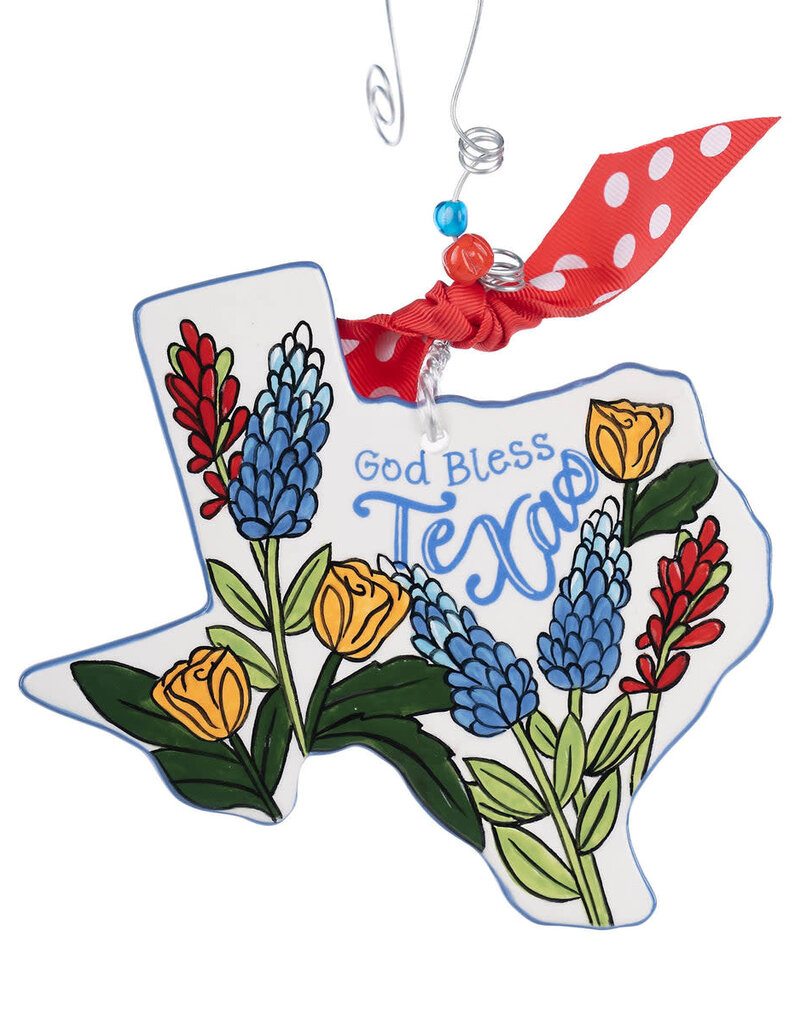 State of Texas Flat Ornament