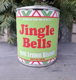 Iced Lemon Biscotti Red & Green Christmas Pint