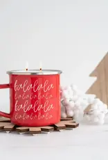Holiday Mug Candle- Fa LaLaLa