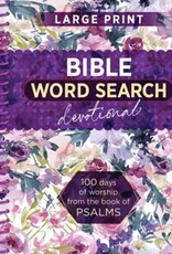 Bible Word Search Devotional: 100 Days of Worship from the Book of Psalms