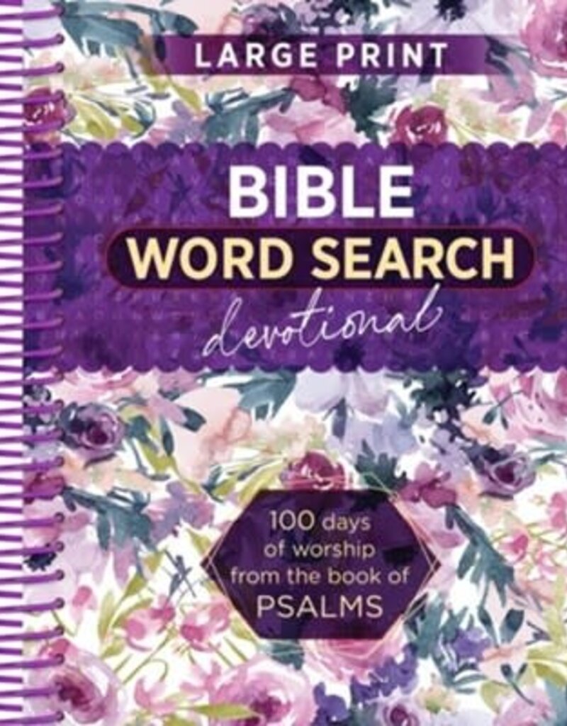 Bible Word Search Devotional: 100 Days of Worship from the Book of Psalms