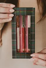 Holiday Cheer Metal Pen Set
