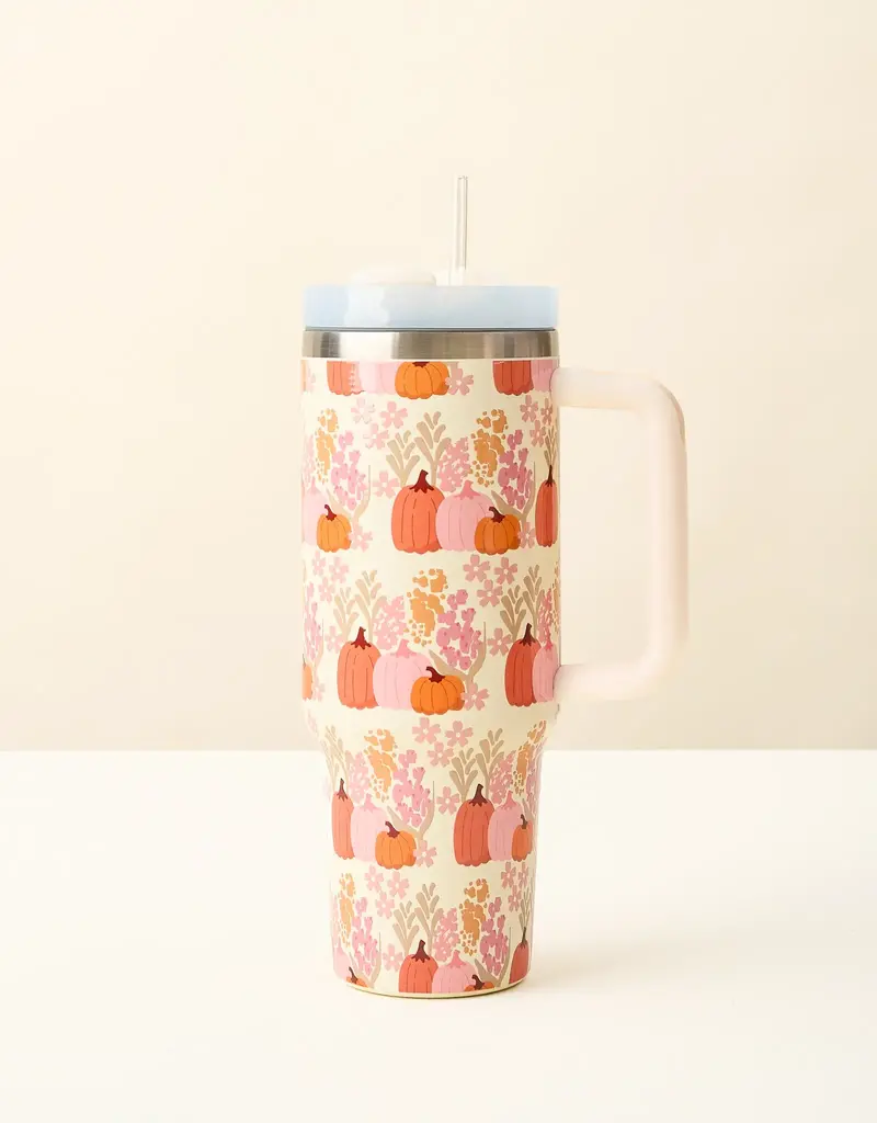 40 oz Take Me Everywhere Tumbler-Harvest Blooms