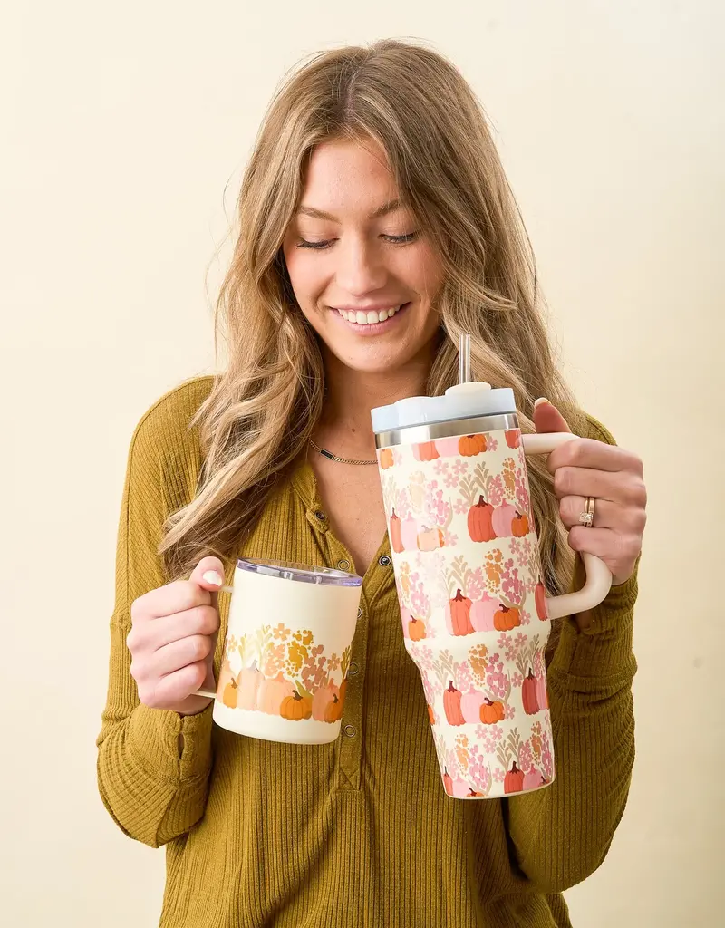 40 oz Take Me Everywhere Tumbler-Harvest Blooms