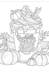 Autumn Dreams Adult Coloring Book