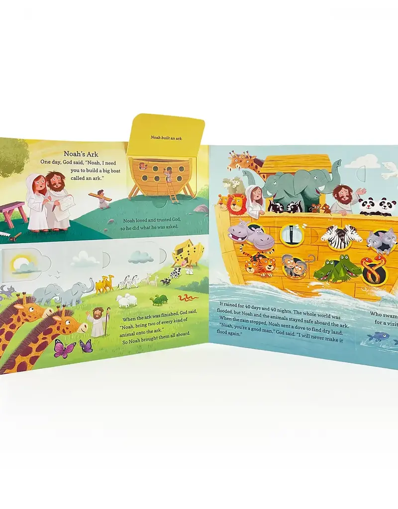 Best-Loved Bible Stories Lift-A-Flap Board Book