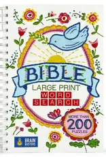 Bible Large Print Religious Word Search Adult Puzzle Book