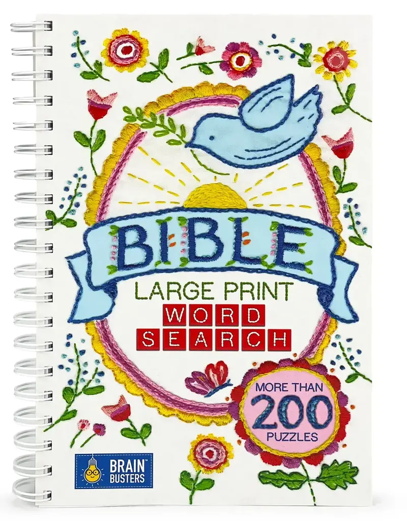 Bible Large Print Religious Word Search Adult Puzzle Book