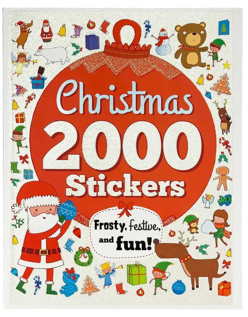 Christmas 2000 Stickers Holiday Activity Book