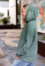 Hidden Message Waffle Hoodie - Perhaps This Moment