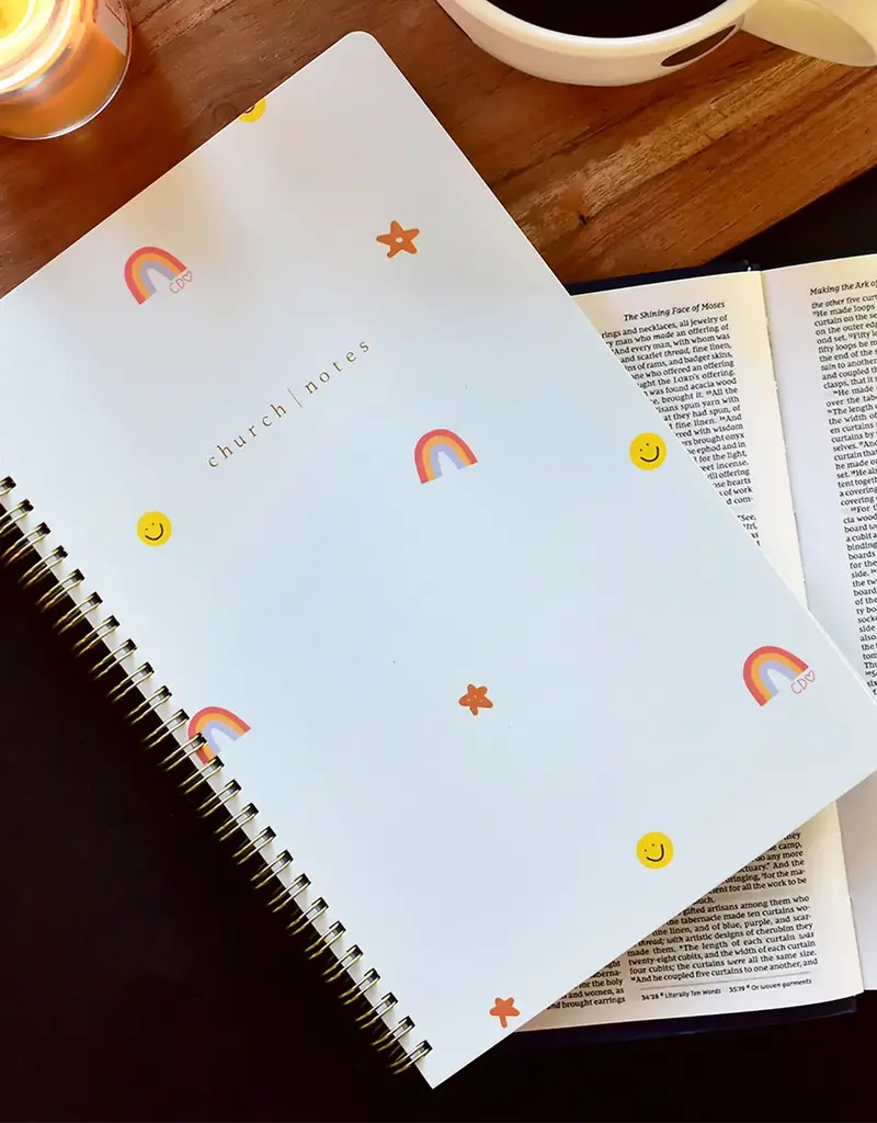 Church Notes Notebook - Happy Icons