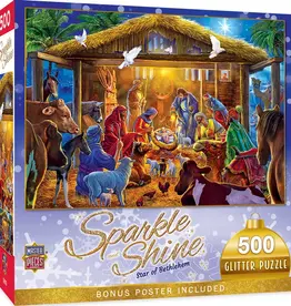 Holiday - Star of Bethlehem 500pc Glitter Puzzle