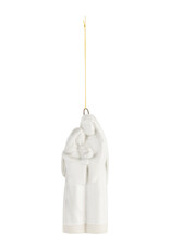 Ceramic Holy Family Ornament
