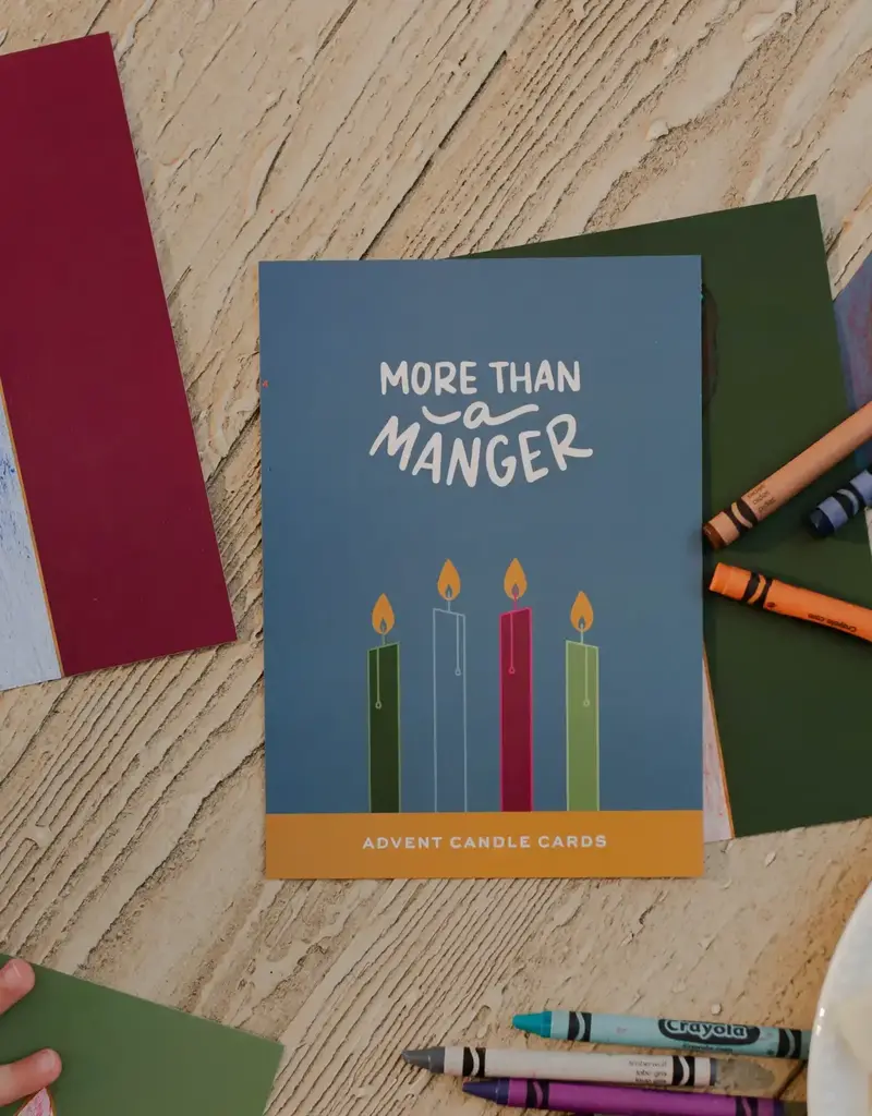 More Than A Manger Advent Candle Cards