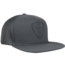 Kerusso Cap - Black Cross And Shield