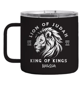 14 oz Mug with Handle - Lion Of Judah
