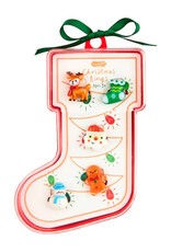 Mud Pie Stocking Christmas Dress-Up Ring Set