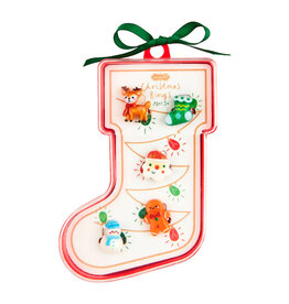 Mud Pie Stocking Christmas Dress-Up Ring Set