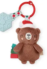 Holiday Itzy Pal™ Plush + Teether- Bear