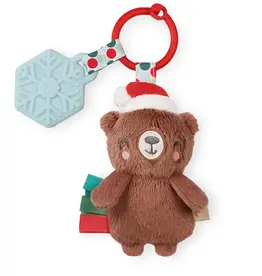 Holiday Itzy Pal™ Plush + Teether- Bear