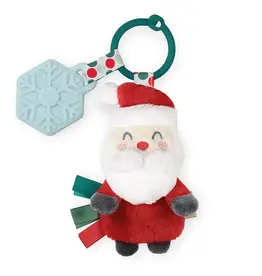 Holiday Itzy Pal™ Plush + Teether- Santa