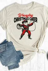 Western Wrangling Christmas Cheer Graphic Tee