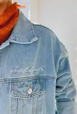 What A Friend in Jesus Denim Jacket