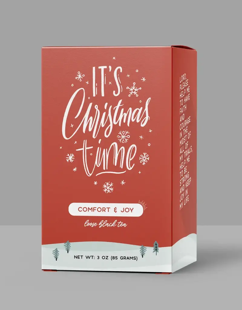 Comfort & Joy Christmas Loose Black Tea - Hazelnut & Orange