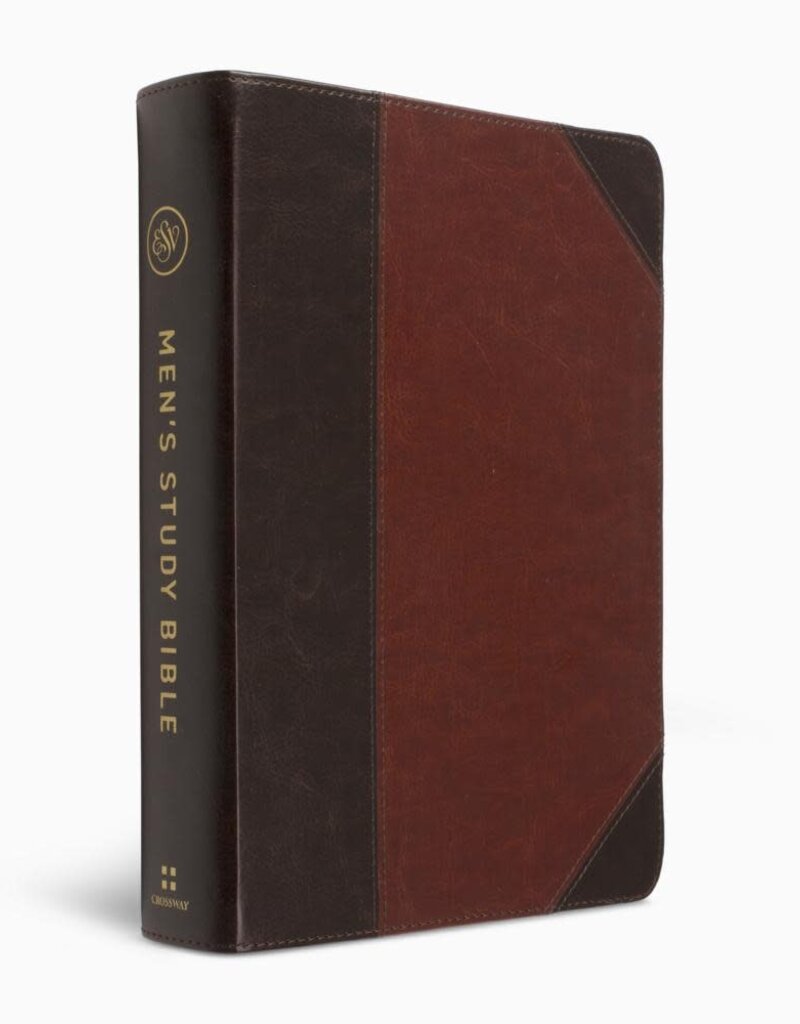 ESV Men's Study Bible  TruTone, Brown/Cordovan, Portfolio Design