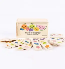 Game-Fruit Of The Spirit Dominos (28 Pieces)