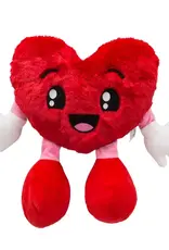 Sweetherat 10'' Heart Plush - Strawberry