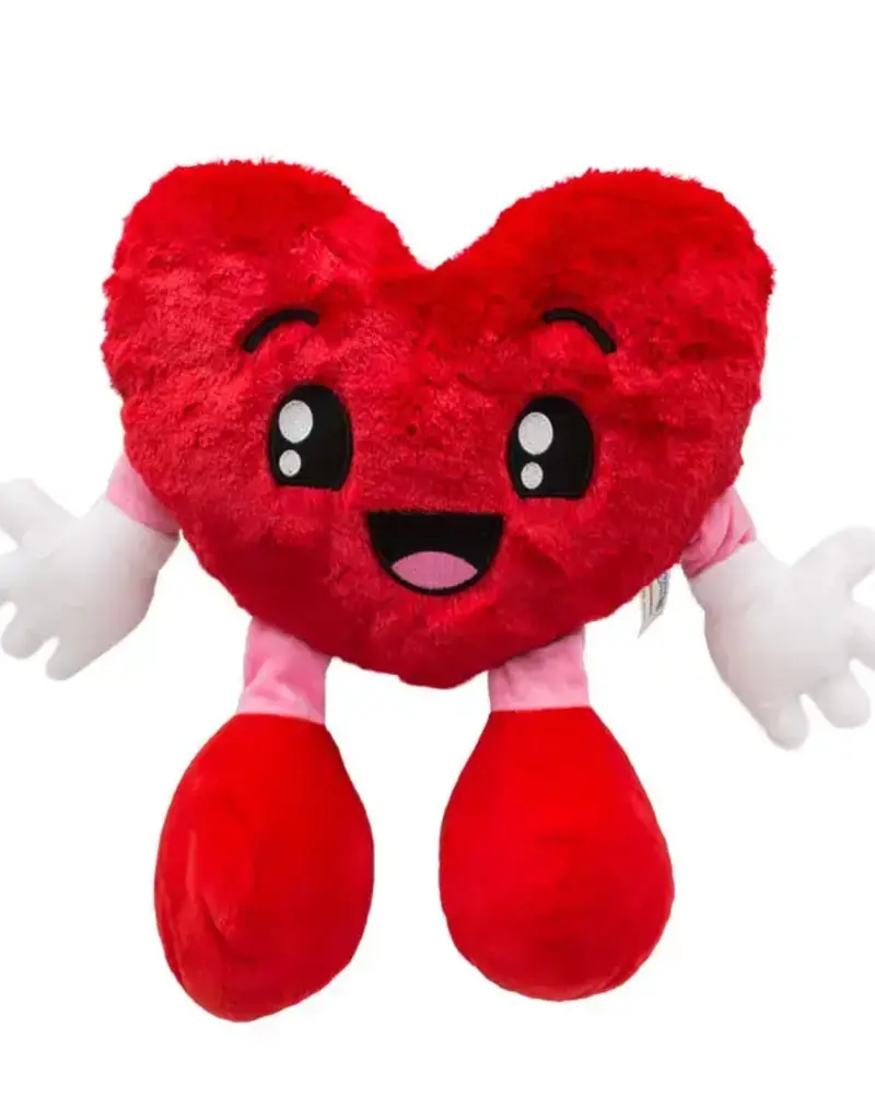 Sweetherat 10'' Heart Plush - Strawberry