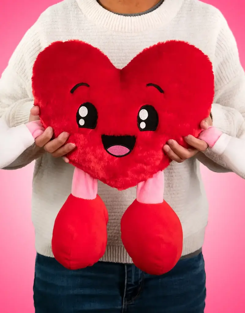 Sweetherat 10'' Heart Plush - Strawberry