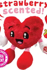 Sweetherat 10'' Heart Plush - Strawberry