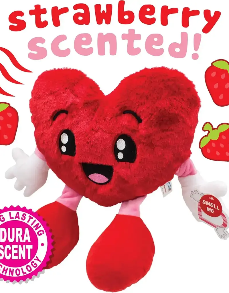 Sweetherat 10'' Heart Plush - Strawberry