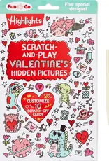 Scratch-And-Play Valentine's Hidden Pictures