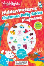 Christmas Hidden Pictures Puffy Sticker Playscenes