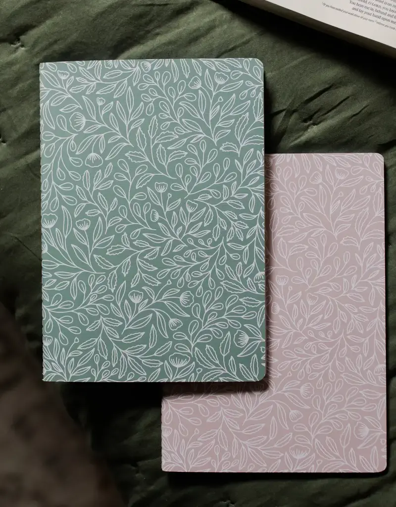 Stitched Journal Set | Trust Him Floral