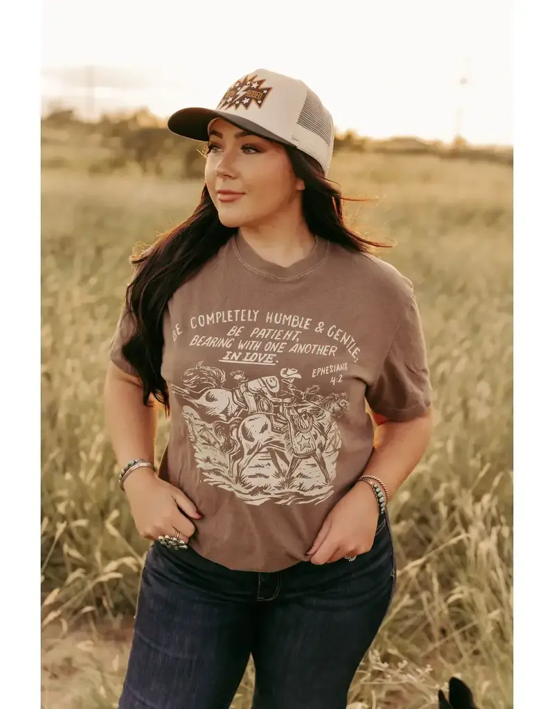 Ephesians 4:2 Western  T-Shirt