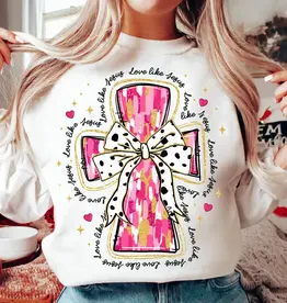 Love Like Jesus Valentine Sweatshirt